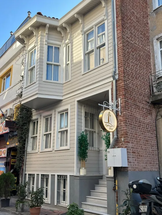 Lighthouse Hotel facade in Sultanahmet, Istanbul